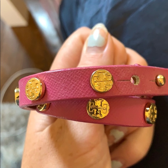 Pink Tory Burch wrap bracelet - Picture 2 of 2